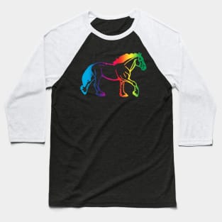 Rainbow Cob Baseball T-Shirt